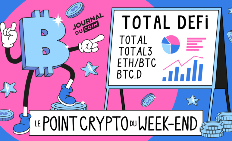 Les cryptomonnaies dans le rouge, un temps de pause s'impose ! Point Crypto du Week-end
