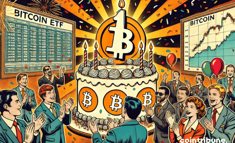 Les ETF Bitcoin Spot fêtent leur 1 an… et battent tous les records