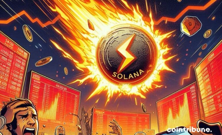 SOLANA PERD 6,2% en une Journée, Minee par l'Effondation de Libra
