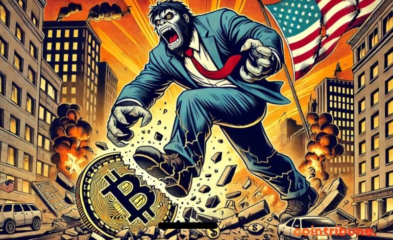 Le bitcoin s'effondre face aux incertitudes aux écononies mondiales