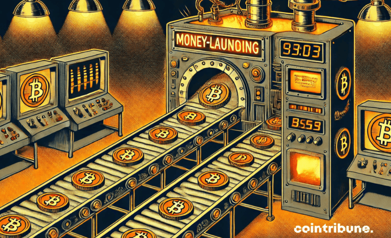 600 millions de dollars de cryptos dejà Blanchis!