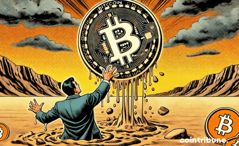 80 000 dollars: Le Bitcoin continue de s'effondrère!