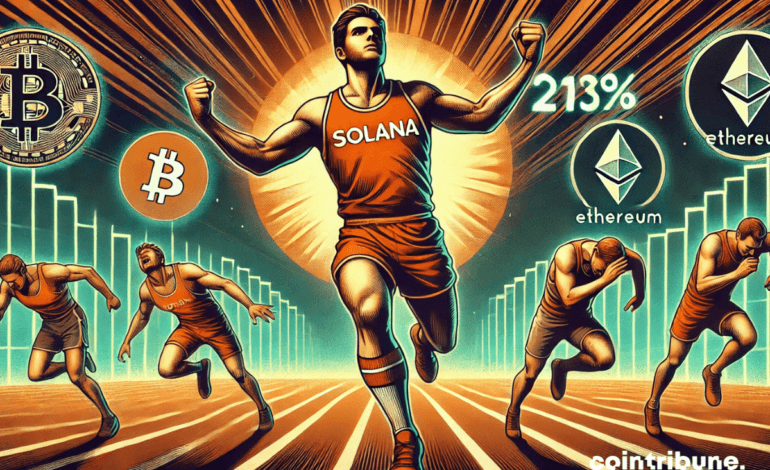 Crypto: Solana Écrase la Concurrence AVEC UNE CROISSANCE DE 213% EN TROIS MOIS!