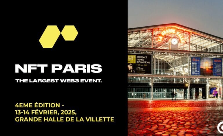 NFT Paris Revient Les 13 et 14 Février 2025 AVEC UN ÉVÉNÉMENT CRISTO 4-EN-1 À NE PAS RATER