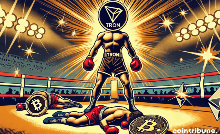 Pourquoi tron a explosé en 2024 et passhe Ethereum Derrière Lui