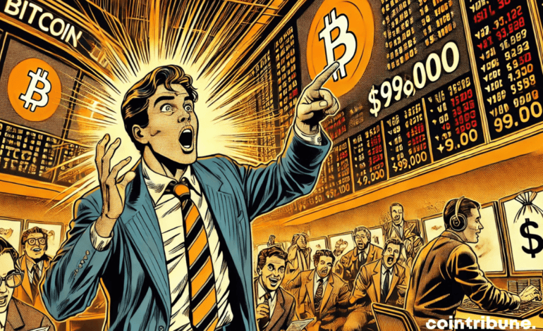 La demande de spot sur bitcoin ateint des niveaux records